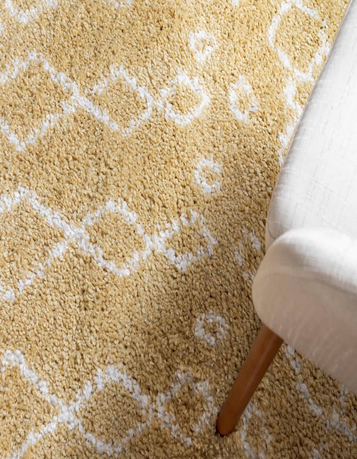 Detail image of 8' x 8' Marrakesh Shag Square Rug