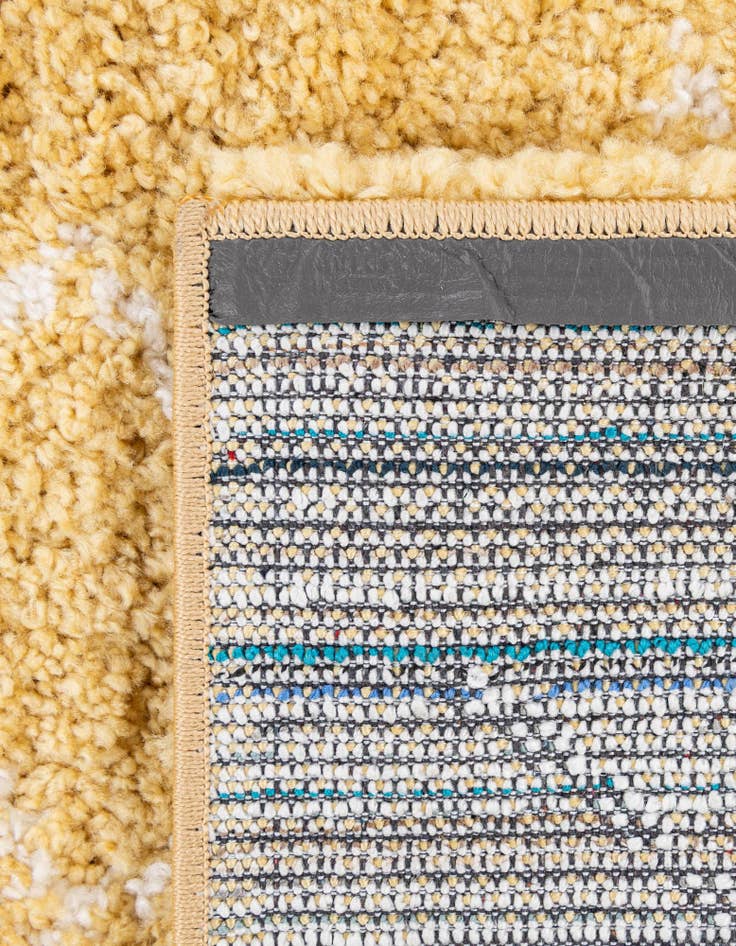 Detail image of 8' x 8' Moroccan Shag Square Rug