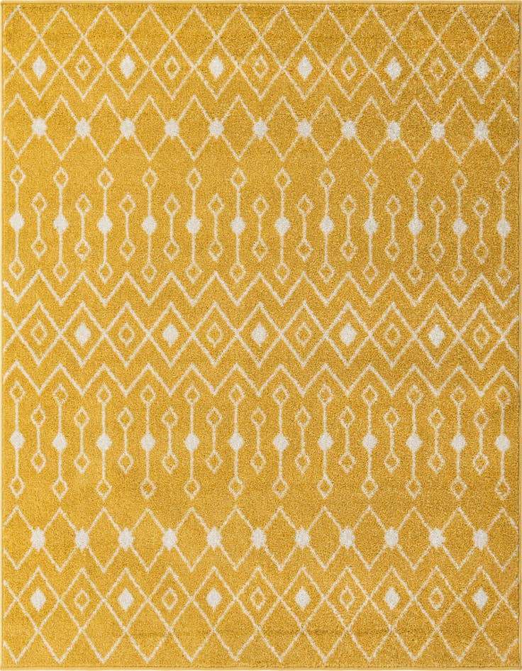 Detail image of 6' x 6' Moroccan Trellis Square Rug
