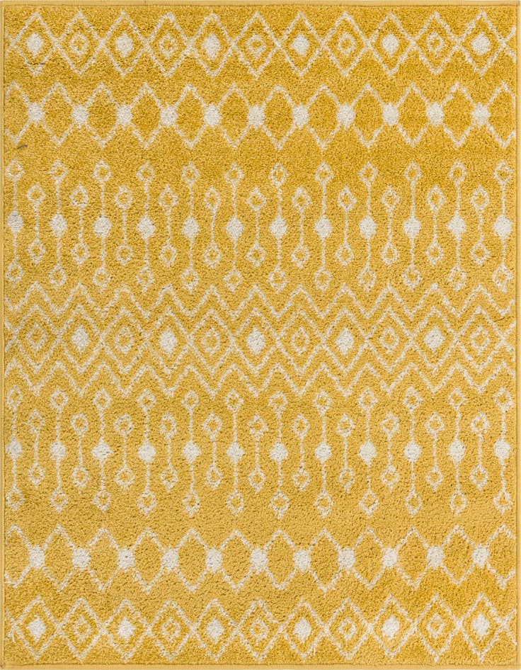 Detail image of 4' x 4' Moroccan Trellis Square Rug