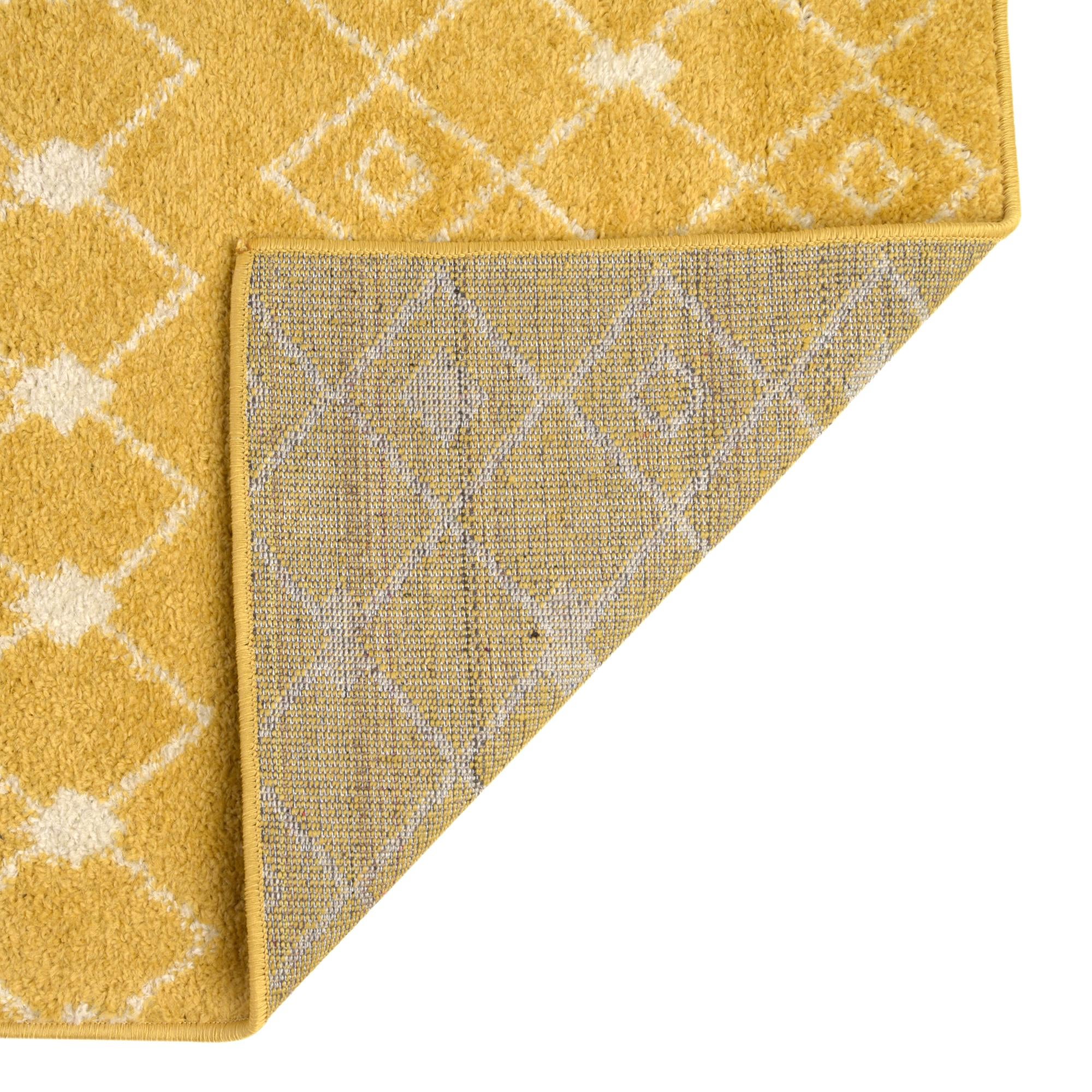 4' x 4' Moroccan Trellis Square Rug