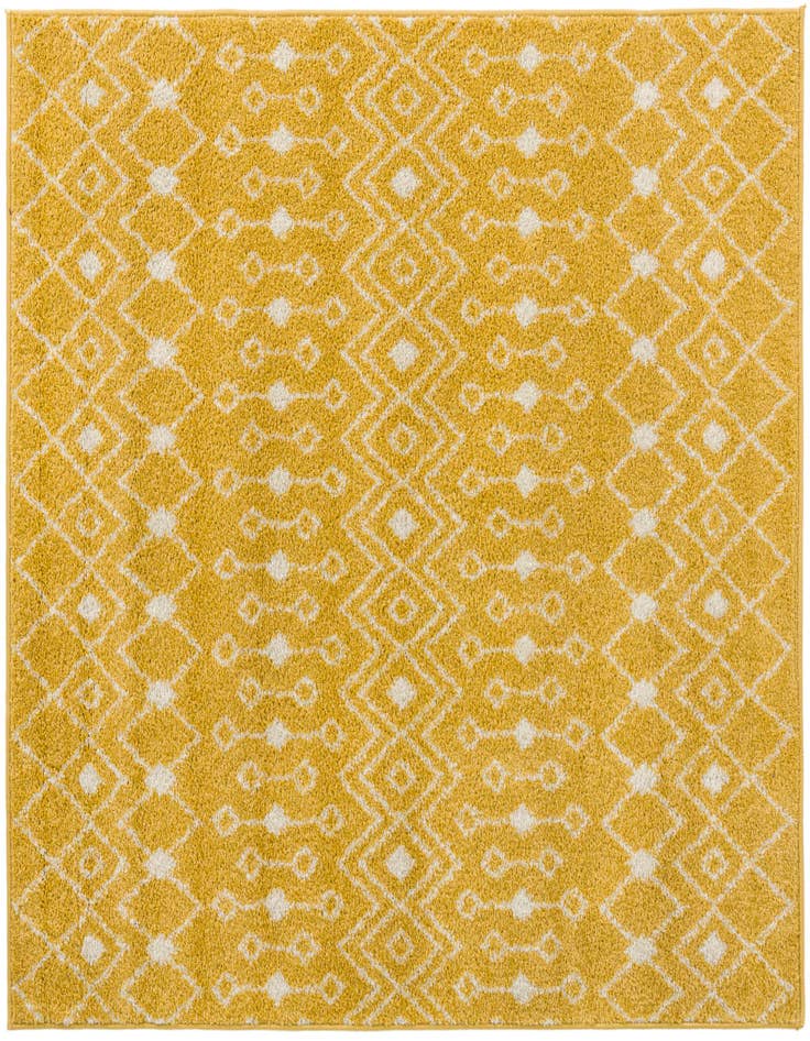 Detail image of 5' 3 x 5' 3 Moroccan Trellis Square Rug