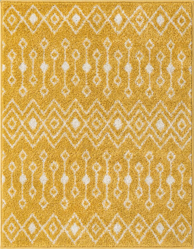 Detail image of 3' 3 x 3' 3 Moroccan Trellis Square Rug