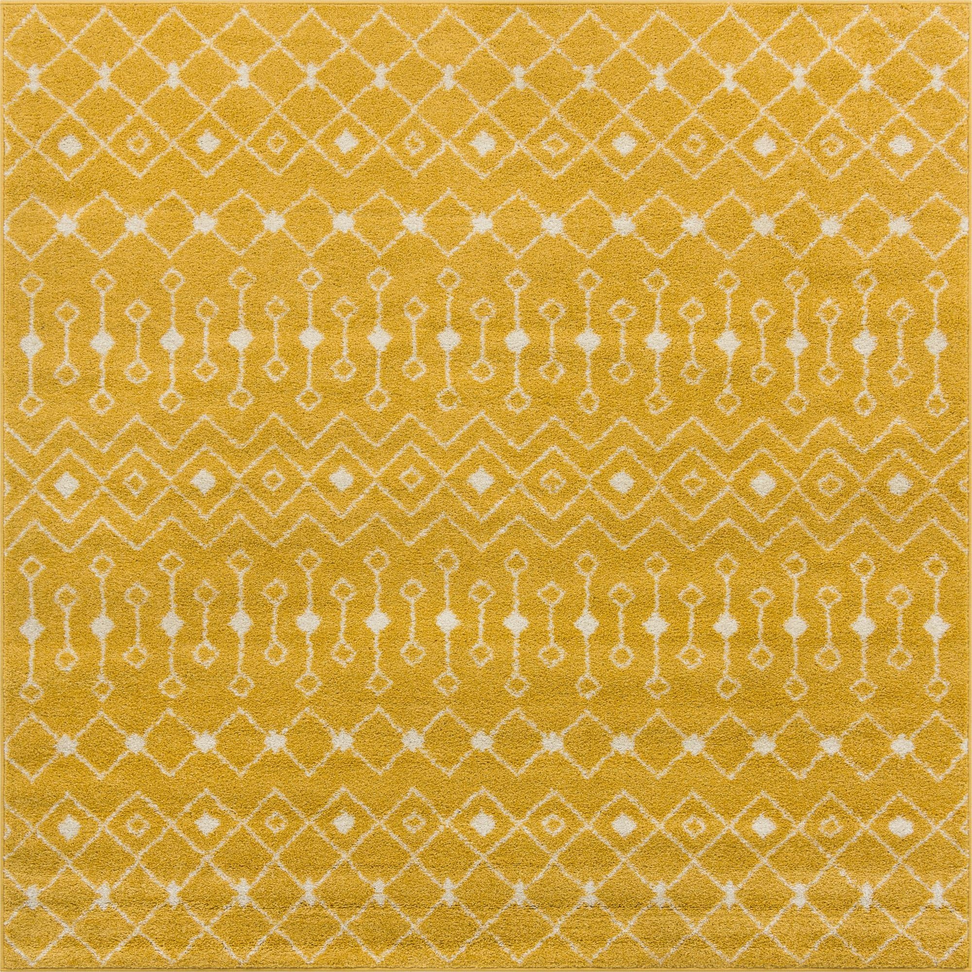 7' 10 x 7' 10 Moroccan Trellis Square Rug