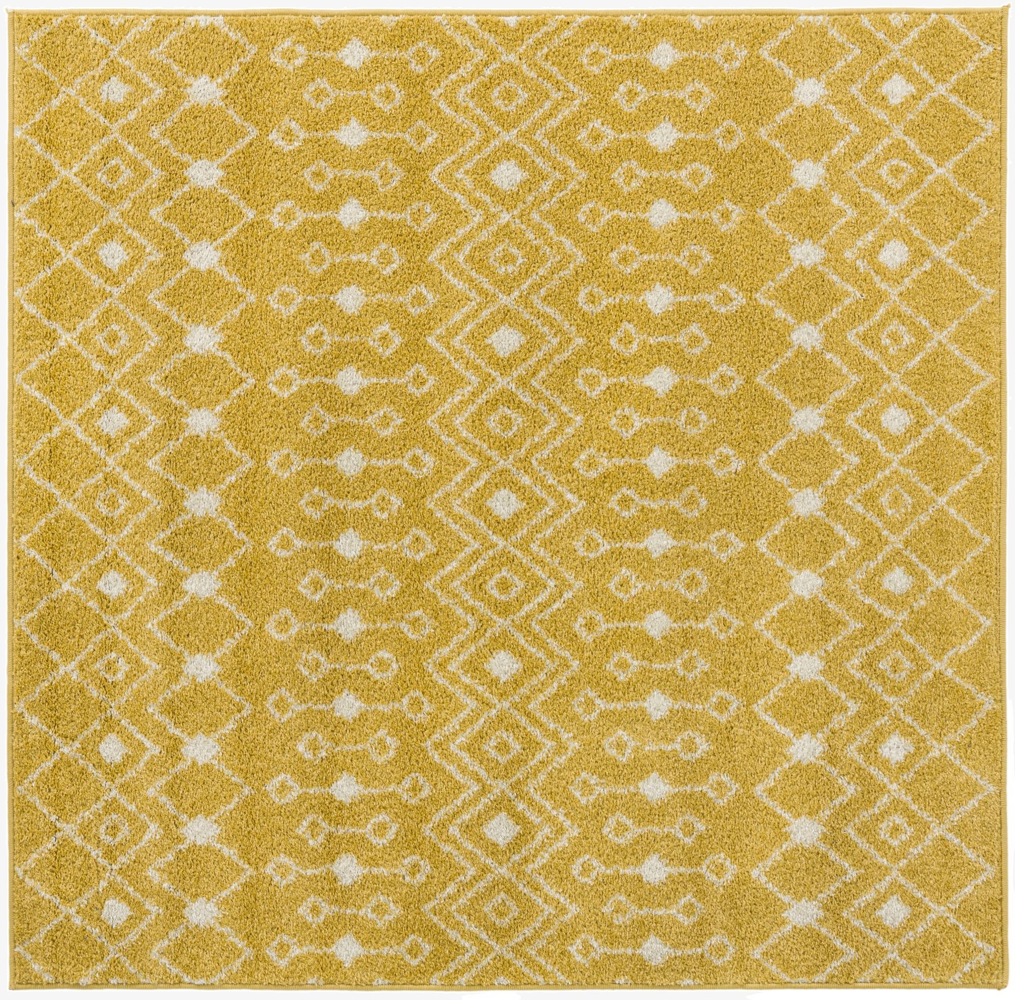 Primary image 5' 3 x 5' 3 Moroccan Trellis Square Rug