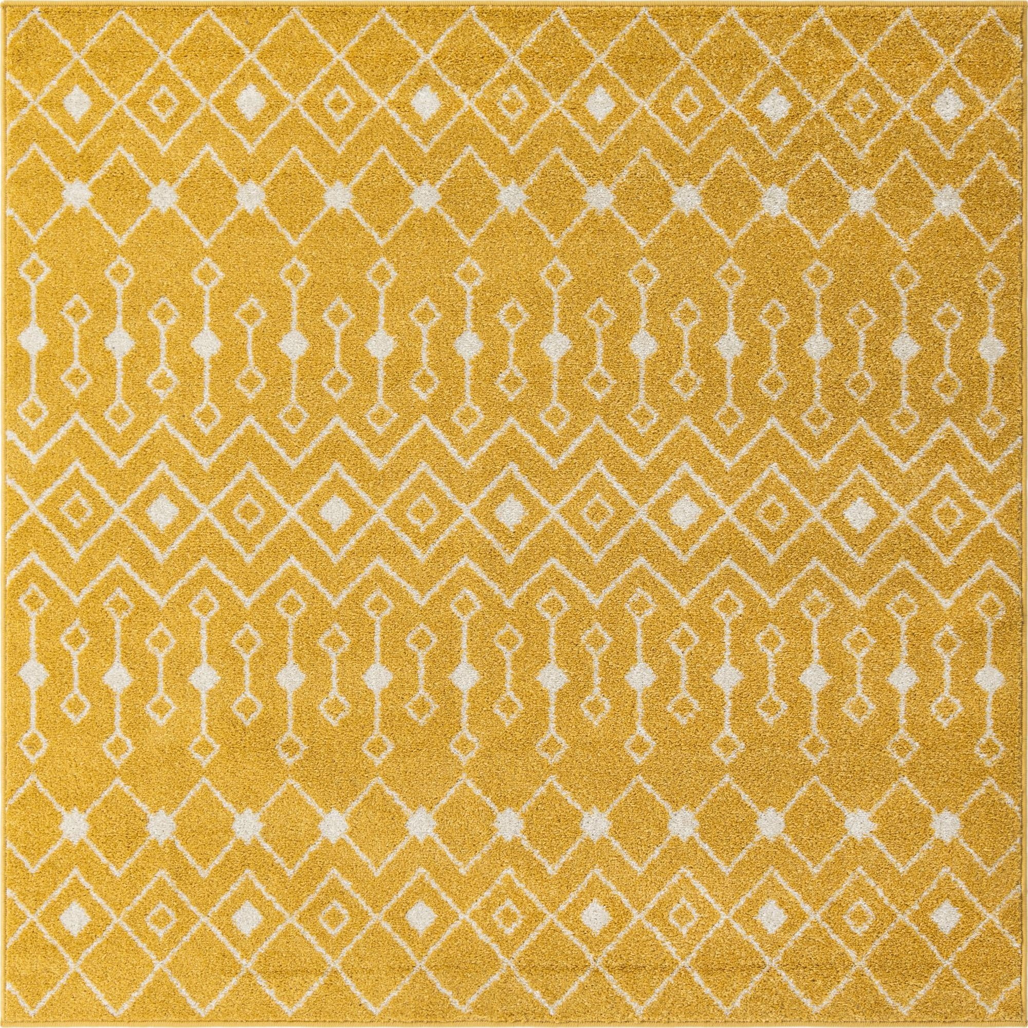 Primary image 6' x 6' Moroccan Trellis Square Rug