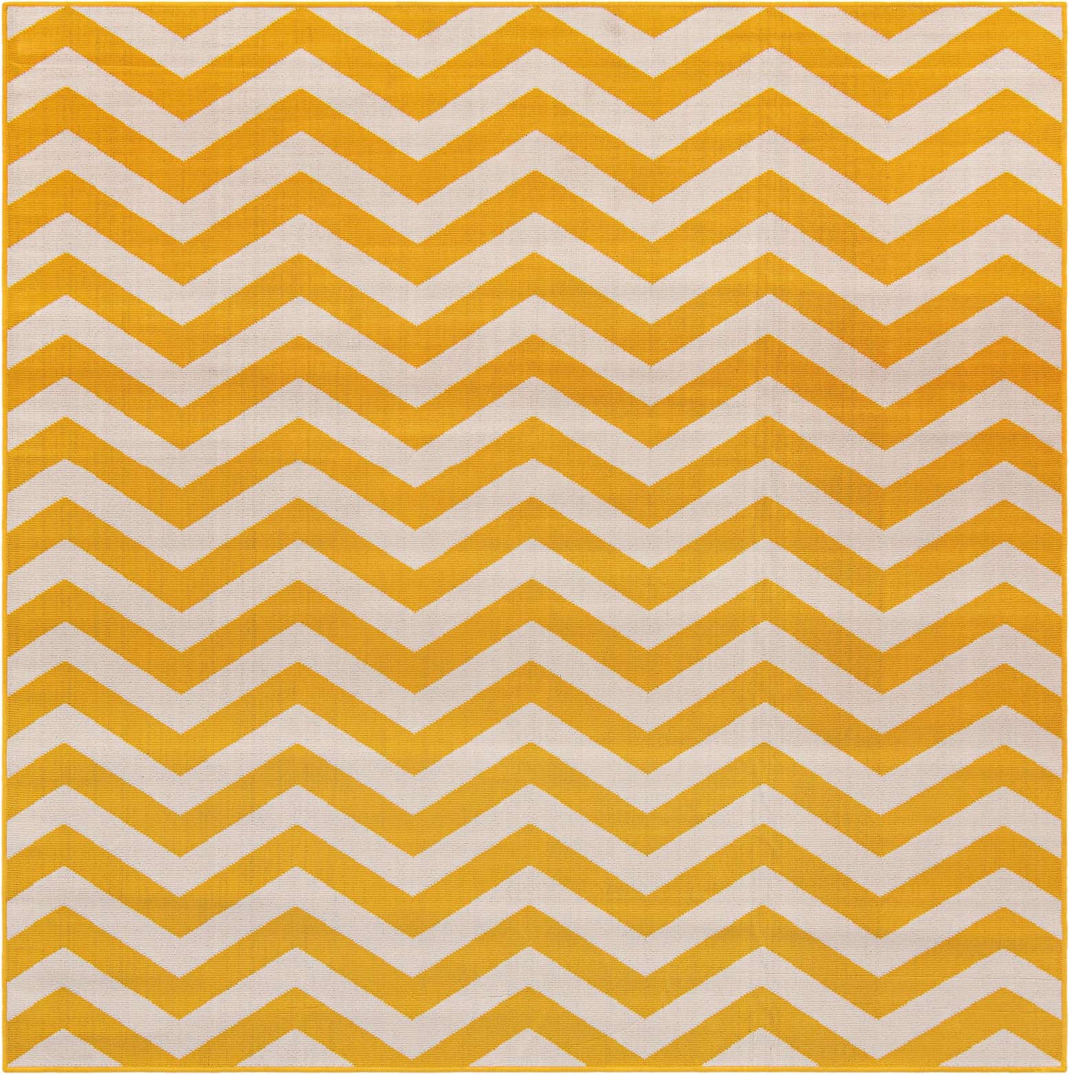7' 10 x 7' 10 Easy-Clean Coastal Indoor / Outdoor Square Rug