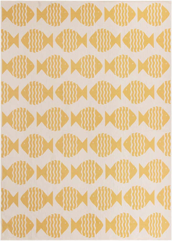 13' x 13' Easy-Clean Coastal Indoor / Outdoor Square Rug