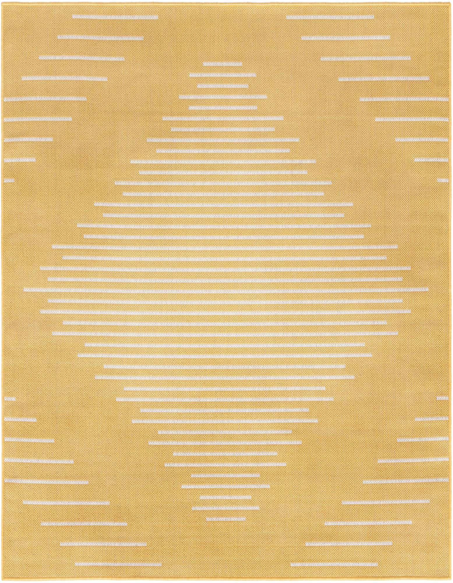 5' 3 x 5' 3 Easy-Clean Modern Indoor / Outdoor Square Rug