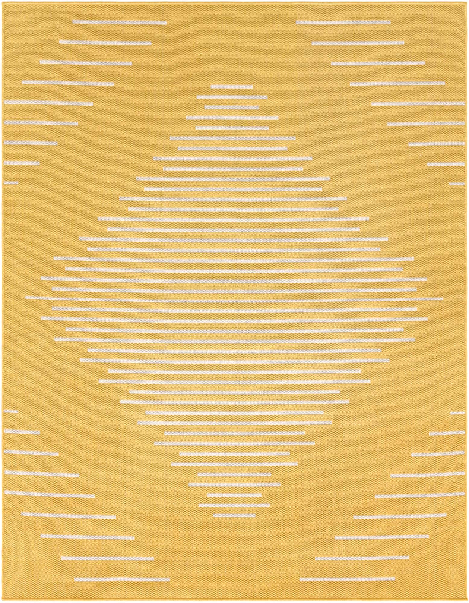 7' x 7' Easy-Clean Modern Indoor / Outdoor Square Rug