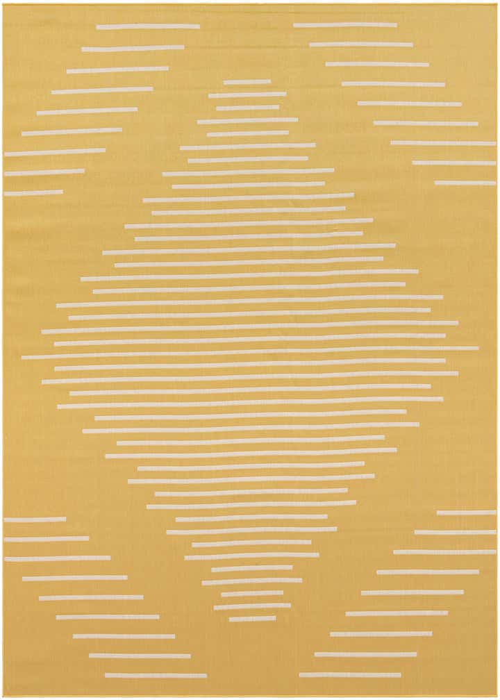 10' 8 x 10' 8 Easy-Clean Modern Indoor / Outdoor Square Rug