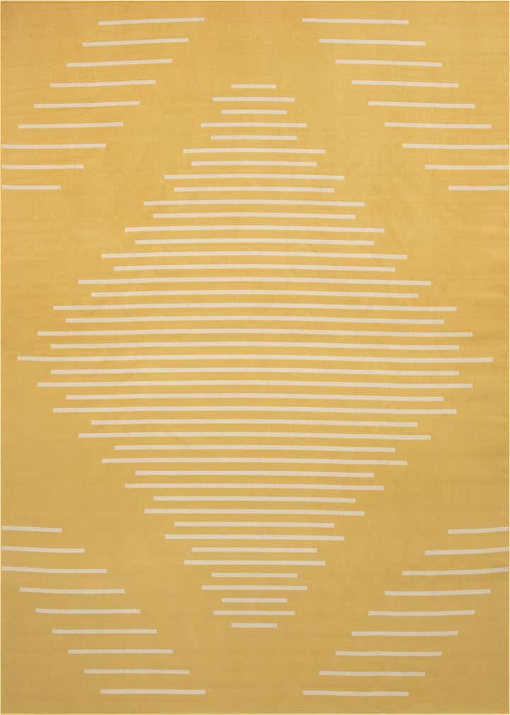 13' x 13' Easy-Clean Modern Indoor / Outdoor Square Rug