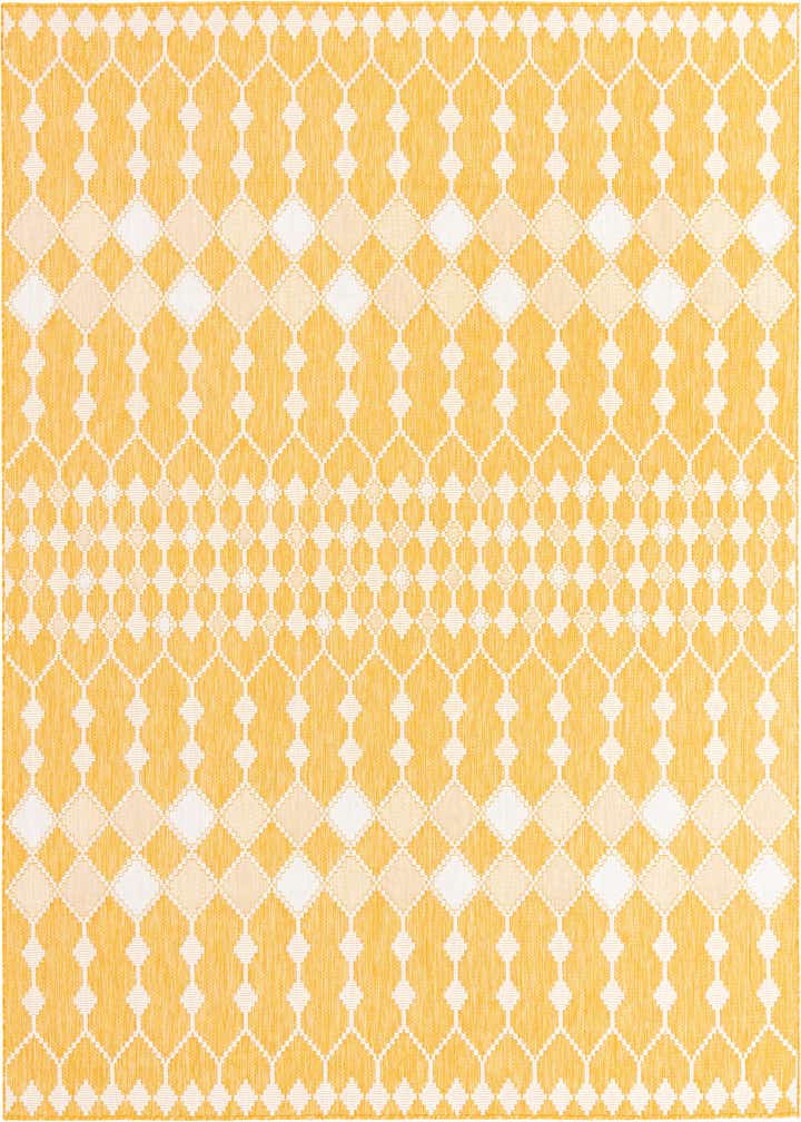10' x 10' Easy-Clean Trellis Indoor / Outdoor Square Rug