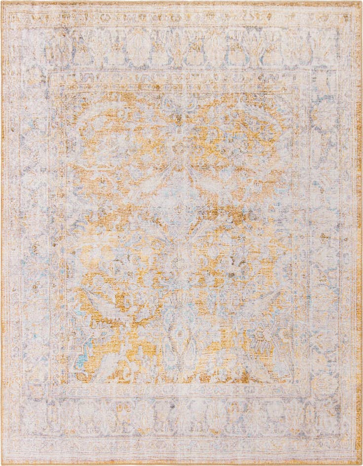 Detail image of 7' 6 x 7' 6 Washable Timeless Square Rug