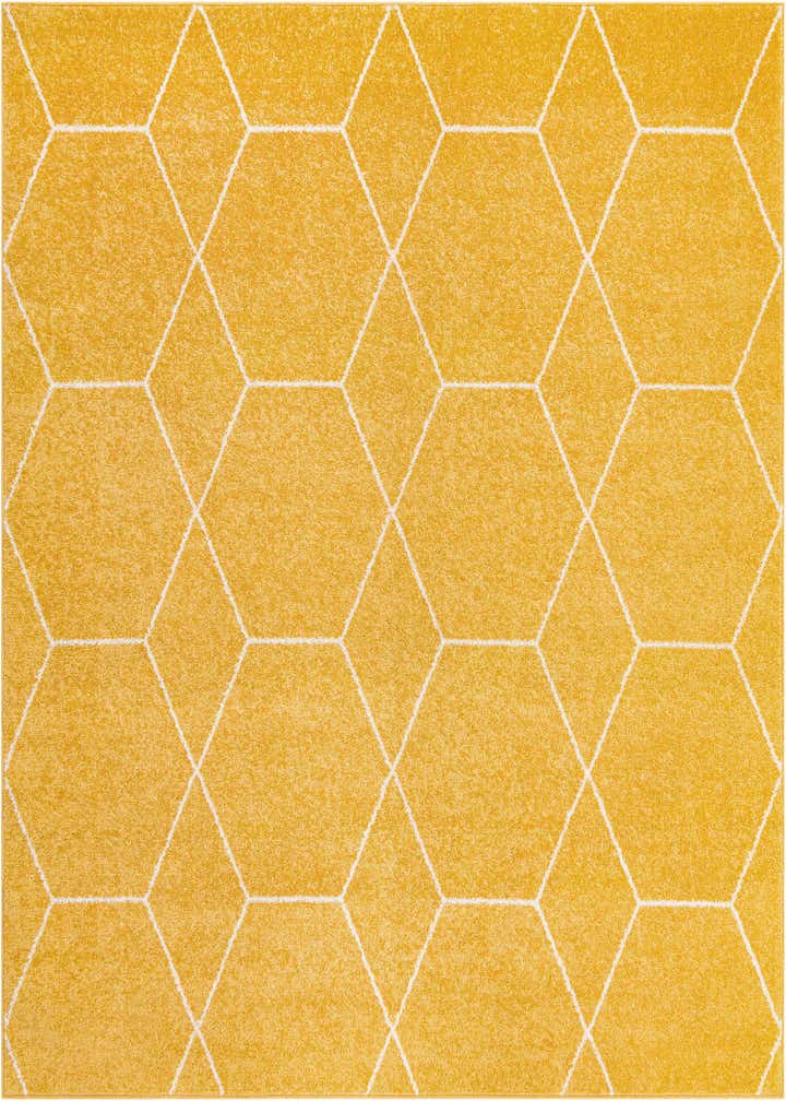 4' x 4' Trellis Frieze Square Rug