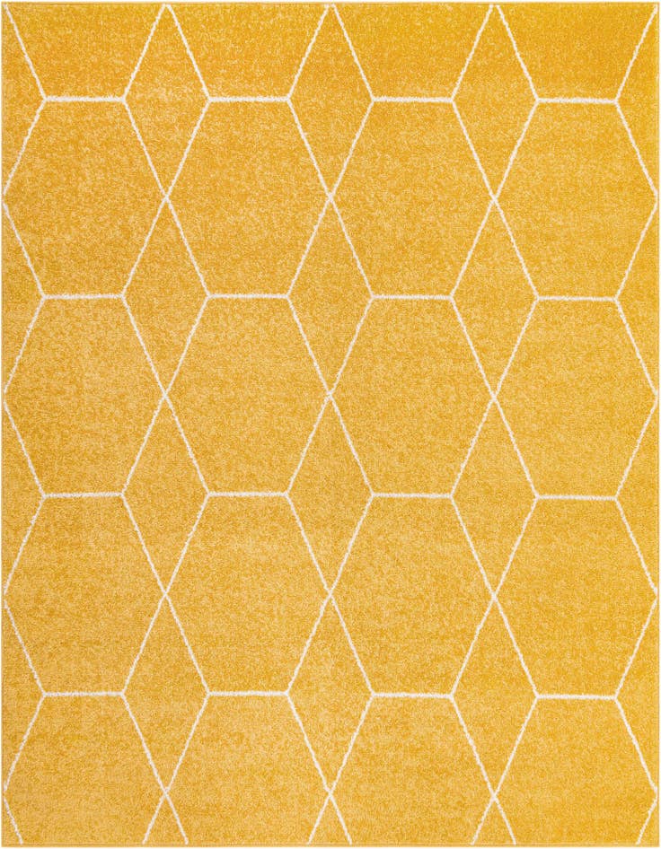 Detail image of 5' 3 x 5' 3 Trellis Frieze Square Rug