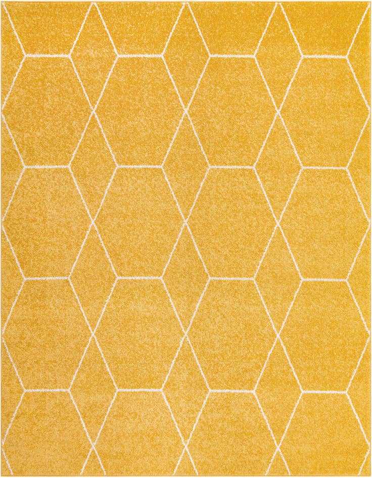 Detail image of 6' x 6' Trellis Frieze Square Rug