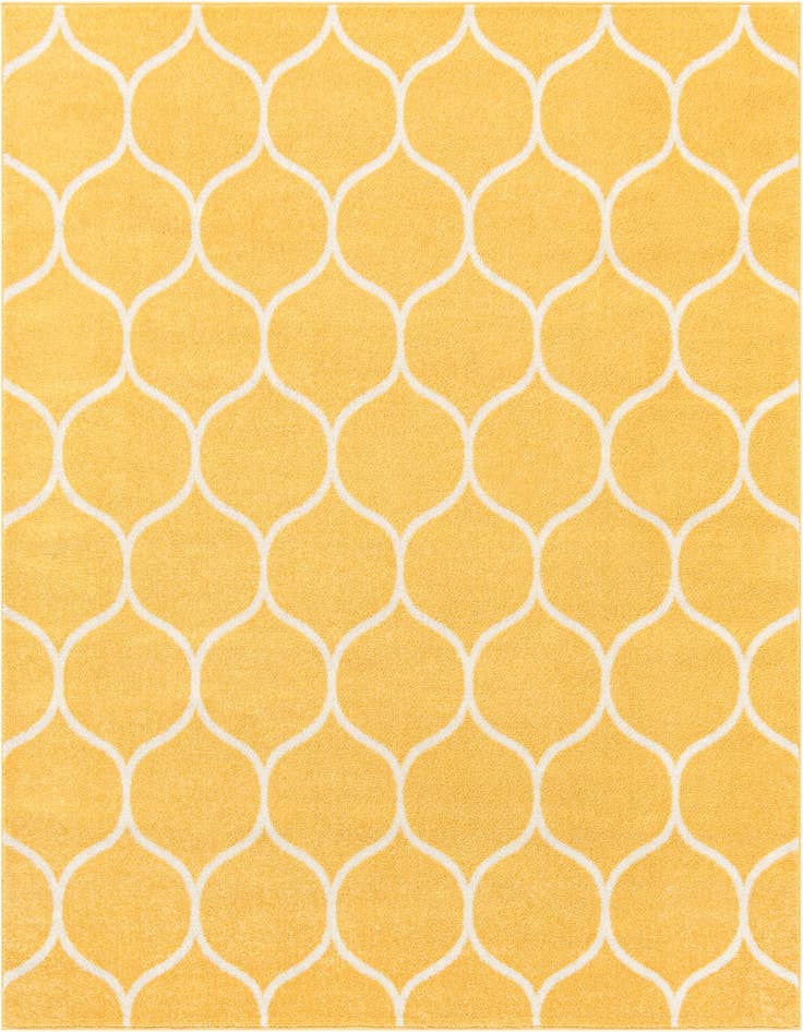 Detail image of 7' 10 x 7' 10 Trellis Frieze Square Rug