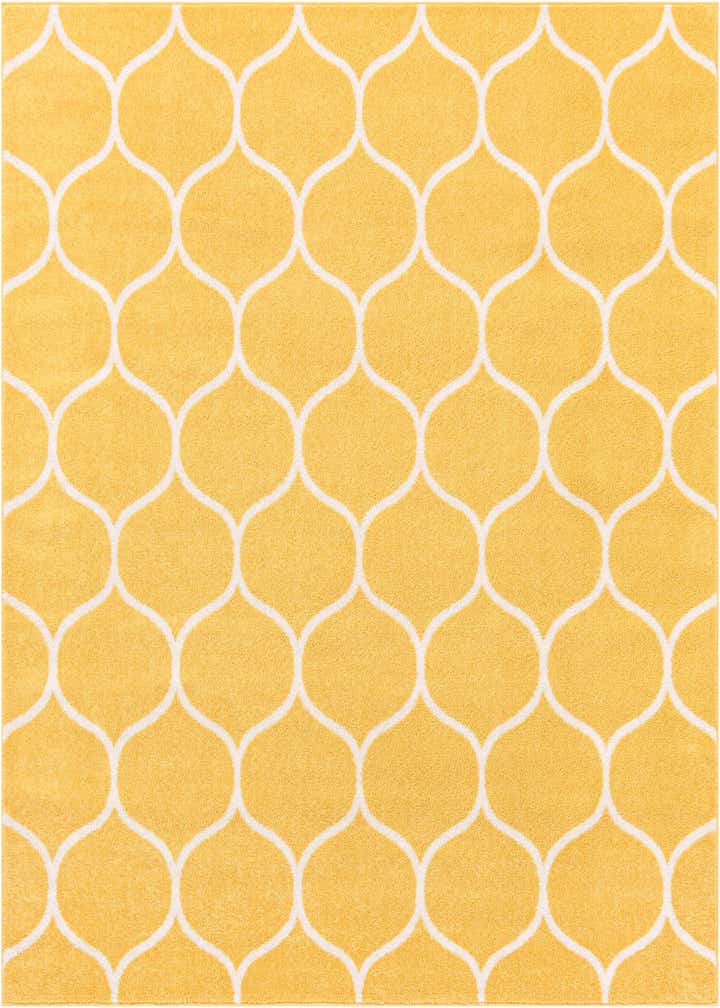 4' x 4' Trellis Frieze Square Rug