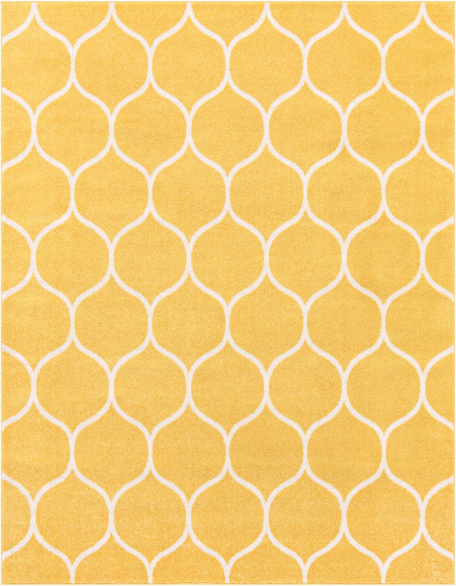 4' x 4' Trellis Frieze Square Rug