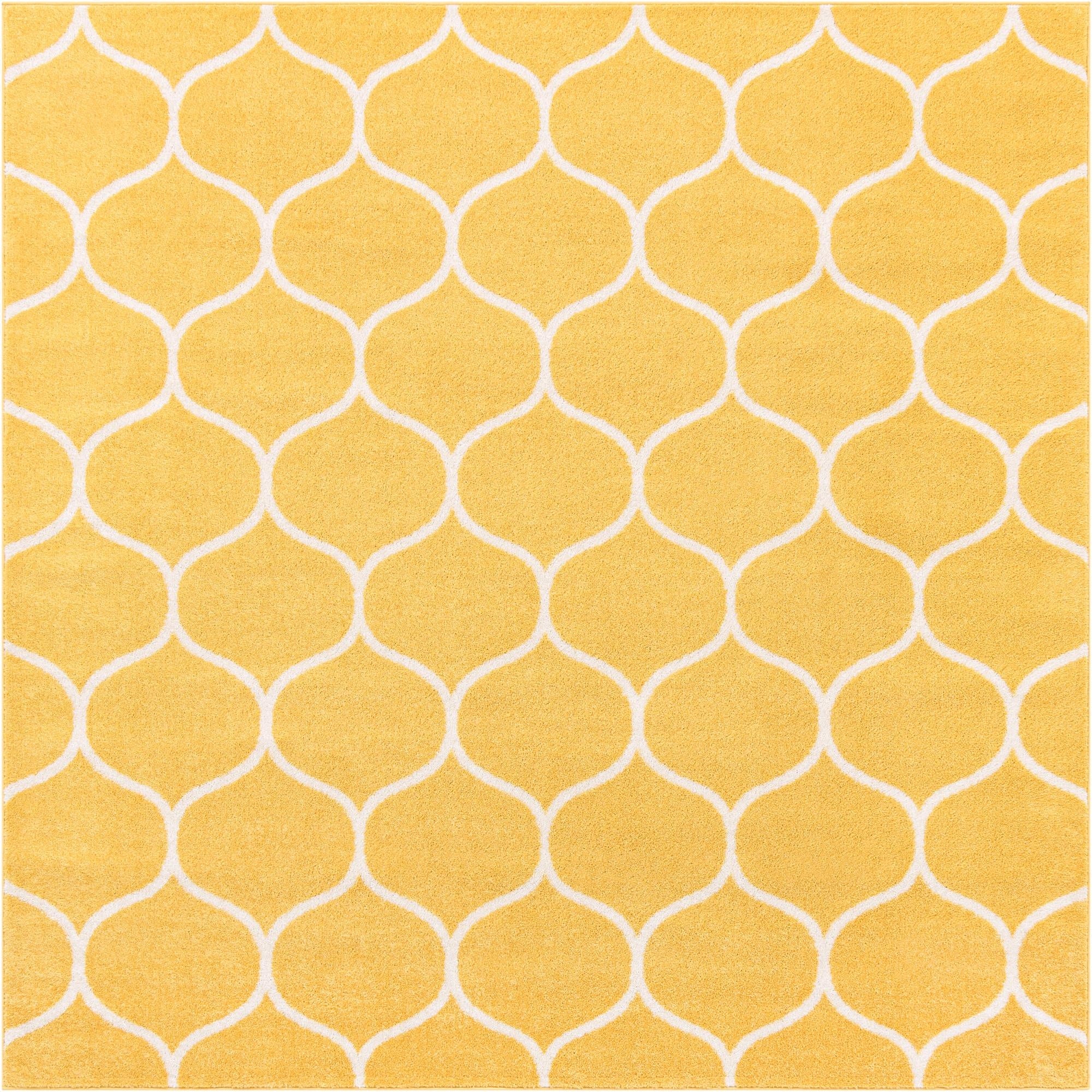 Primary image 7' x 7' Trellis Frieze Square Rug