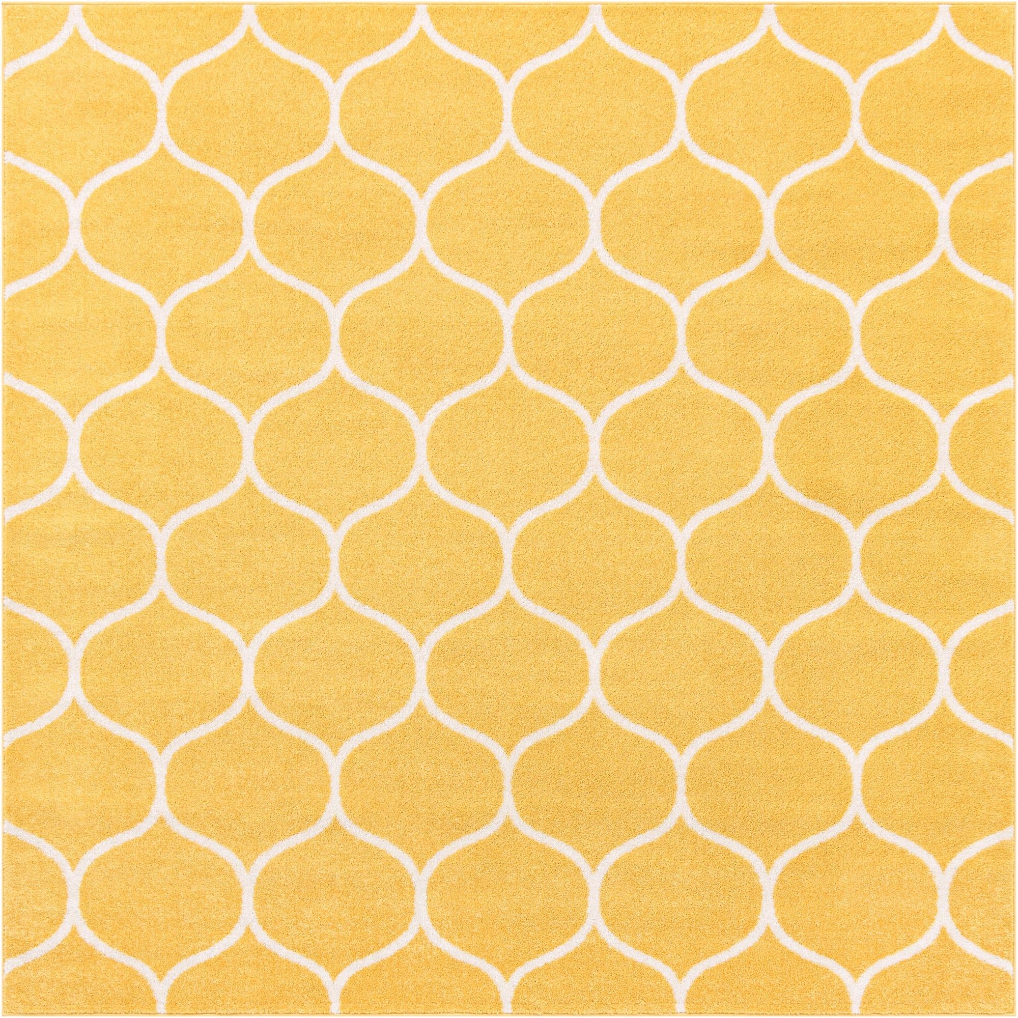 Primary image 3' x 3' Trellis Frieze Square Rug