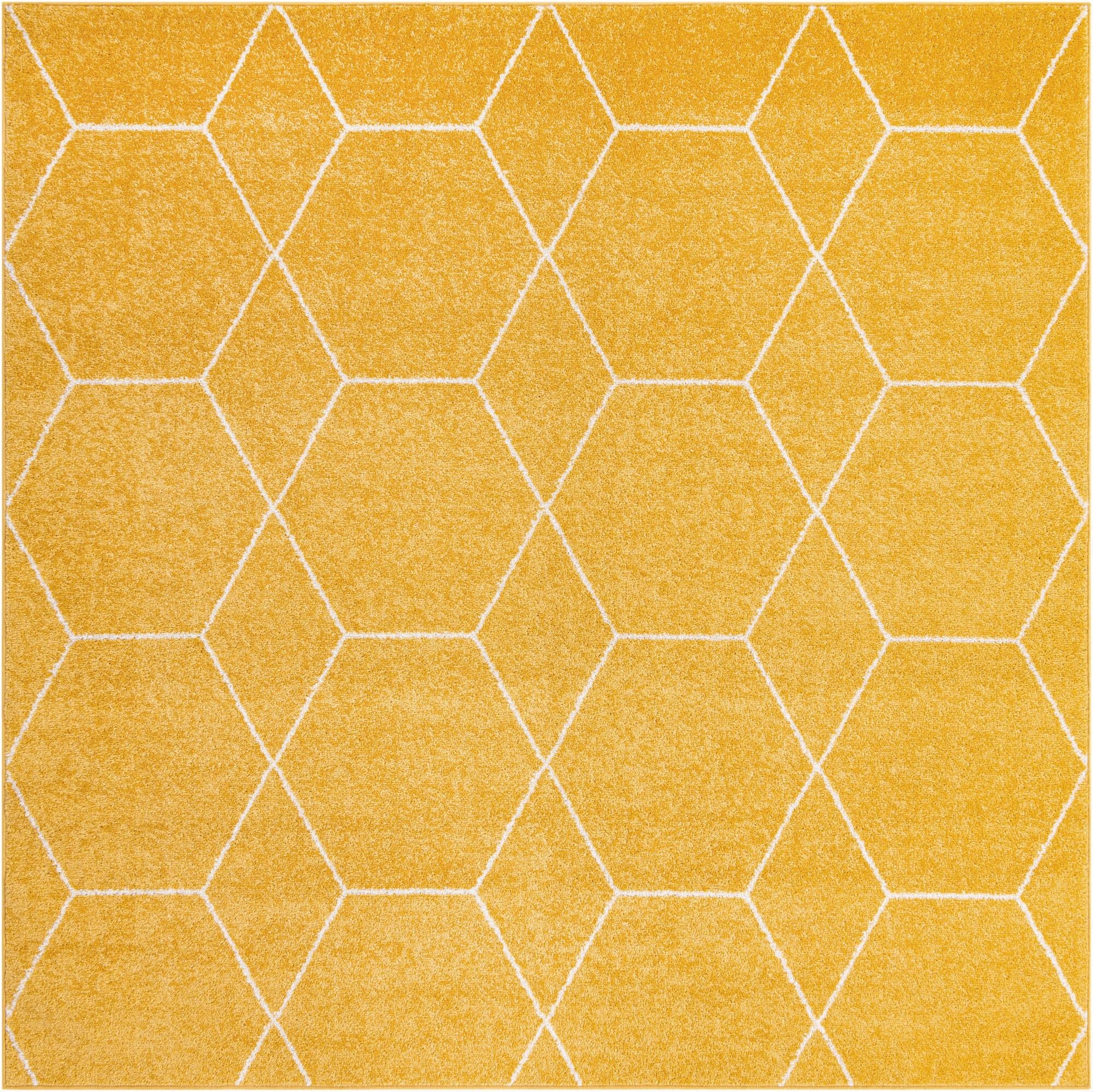 Primary image 3' x 3' Trellis Frieze Square Rug