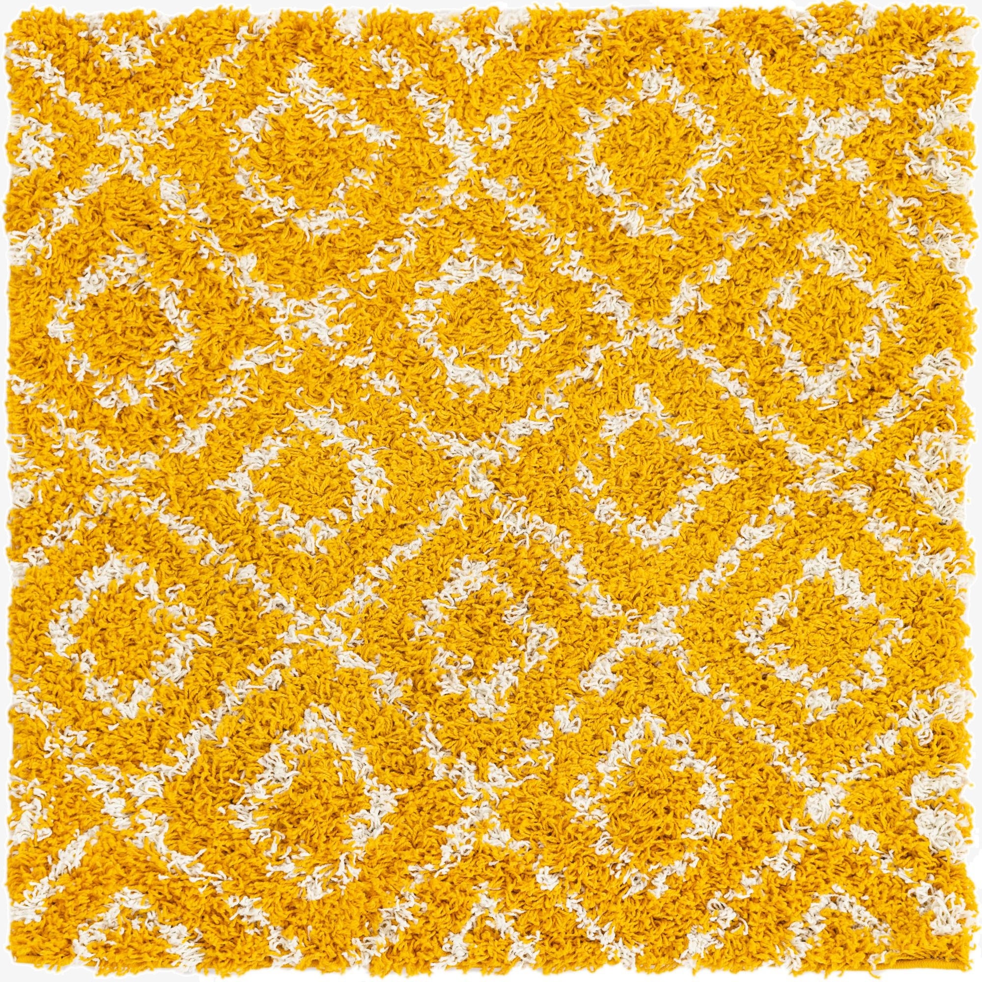Primary image 3' 3 x 3' 3 Trellis Shag Square Rug