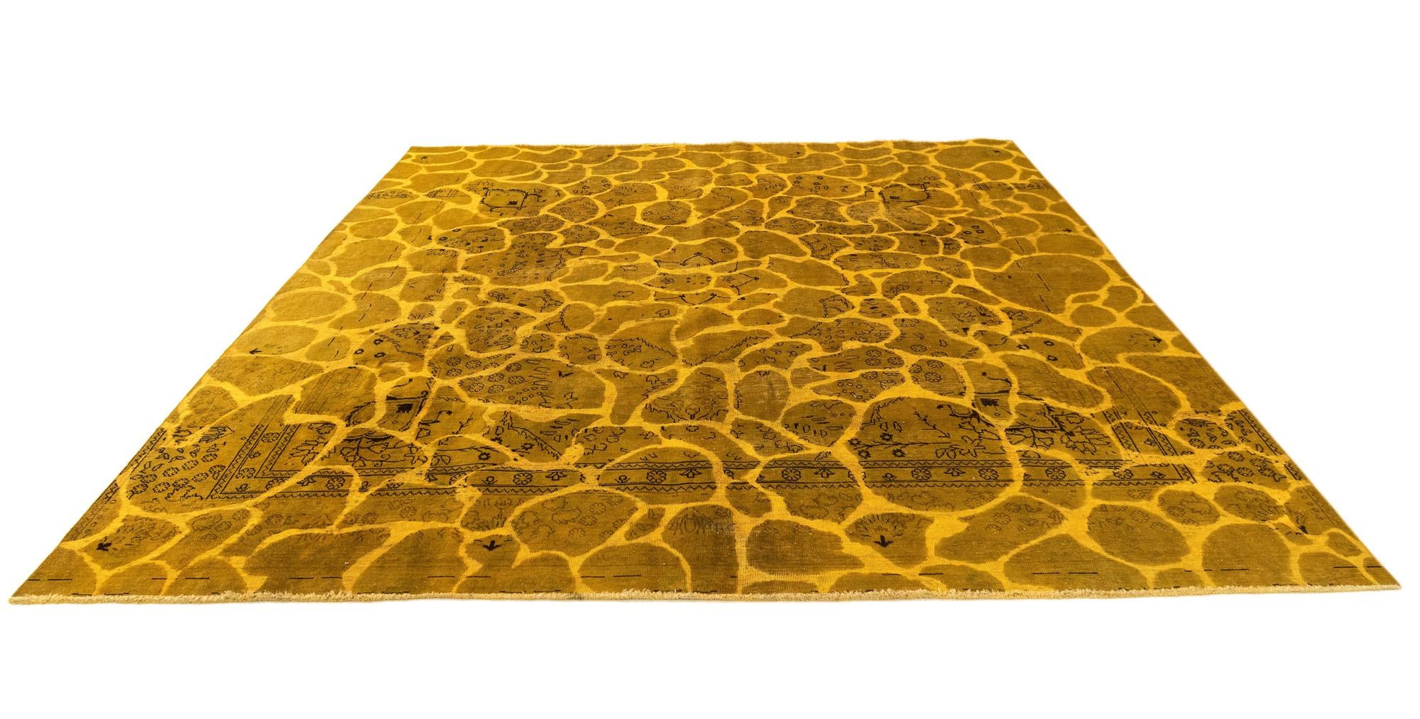 9' 3 x 9' 5 Vintage Royal Wool Square Rug