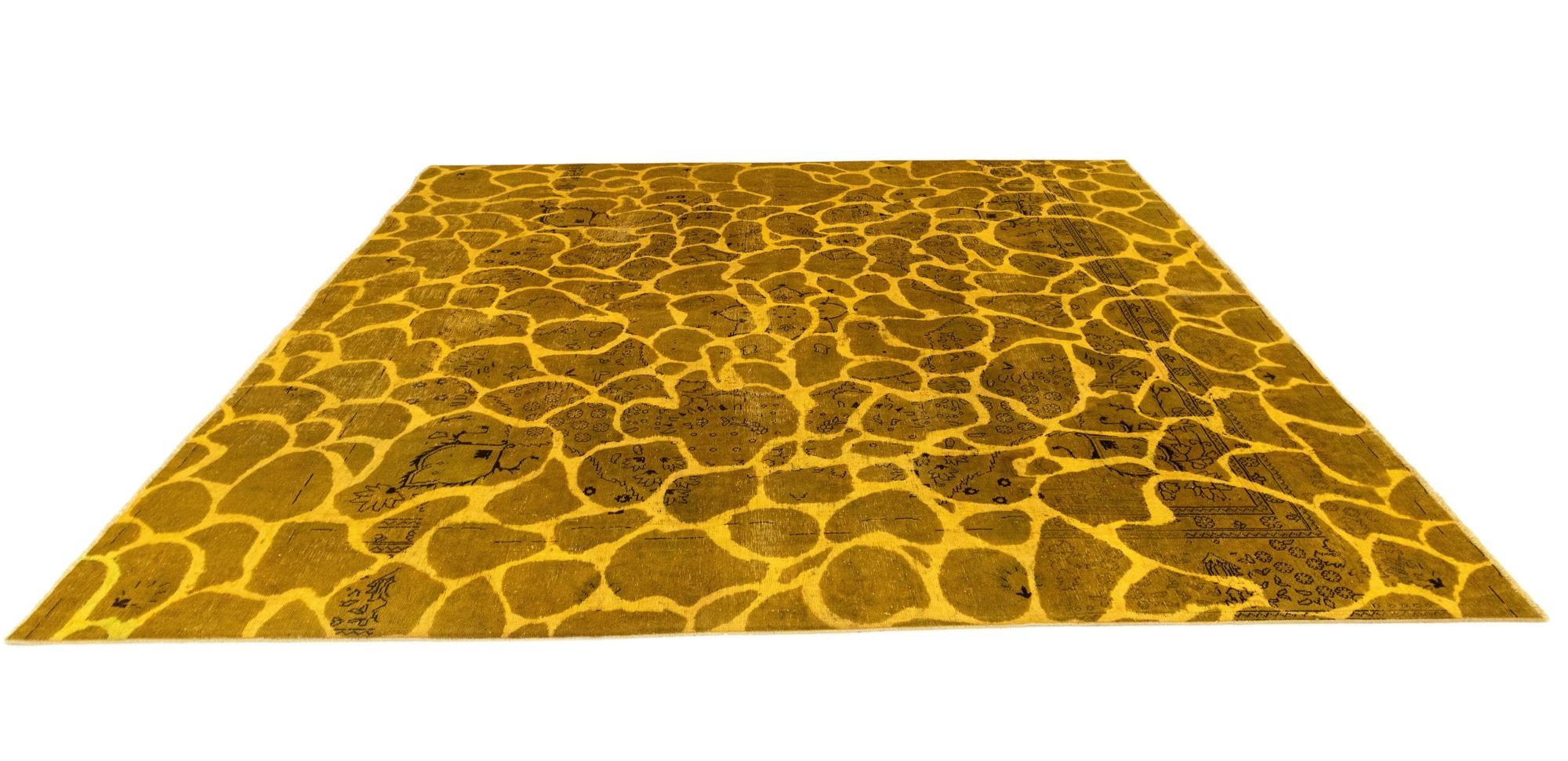9' 3 x 9' 5 Vintage Royal Wool Square Rug