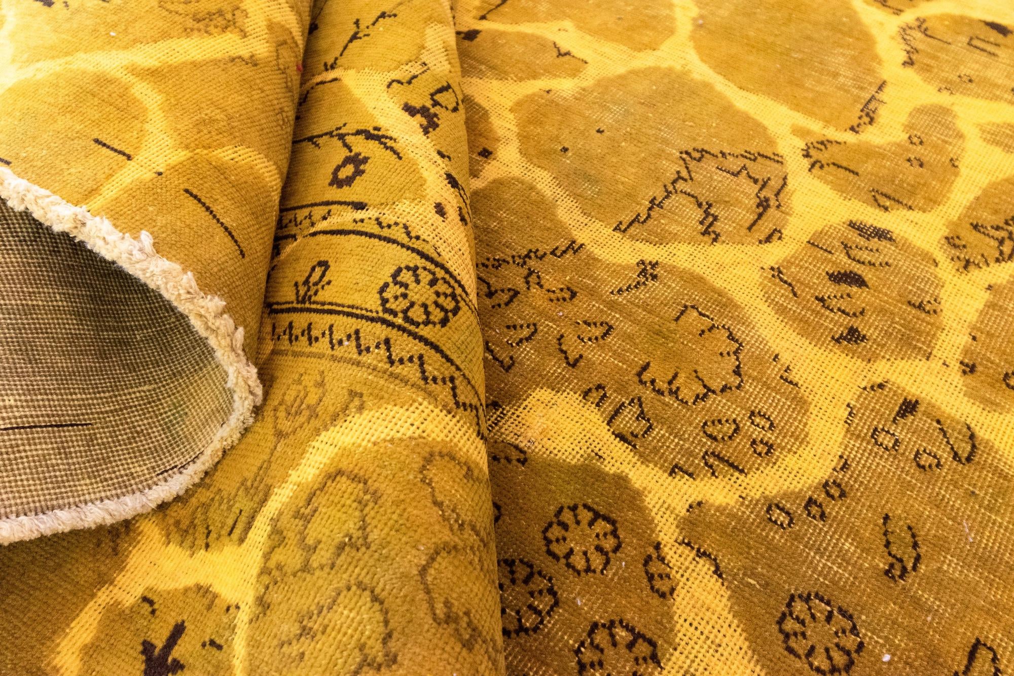 9' 3 x 9' 5 Vintage Royal Wool Square Rug