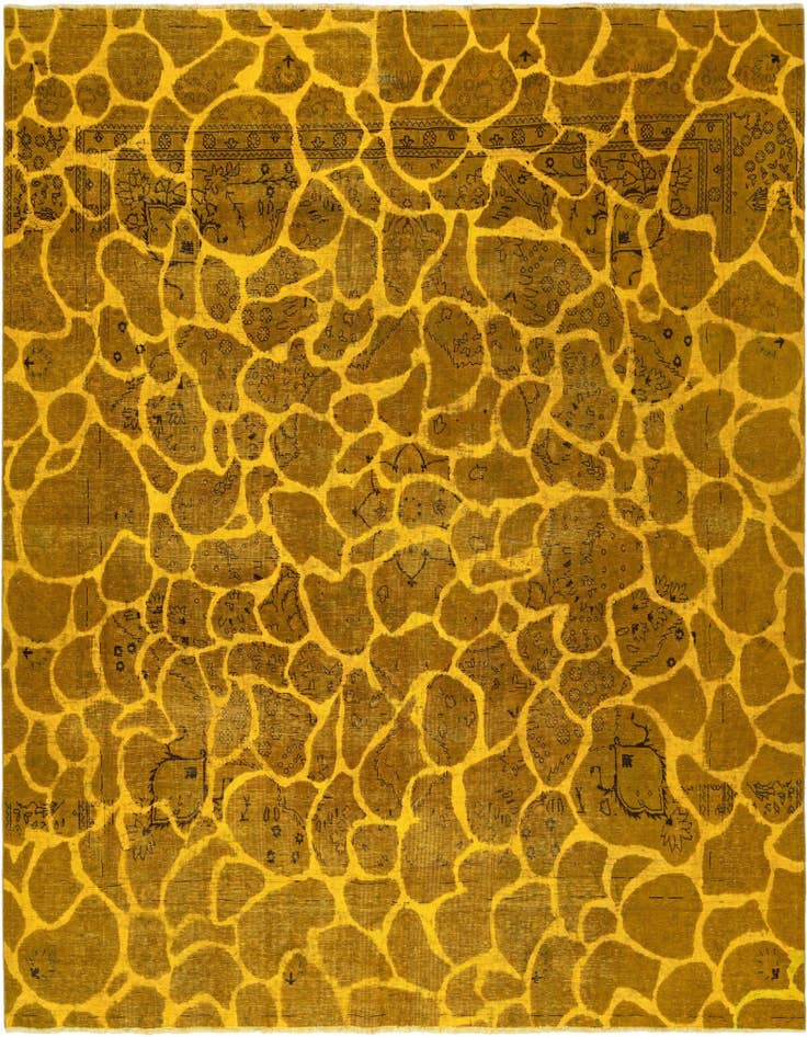 Detail image of 9' 3 x 9' 5 Vintage Royal Wool Square Rug