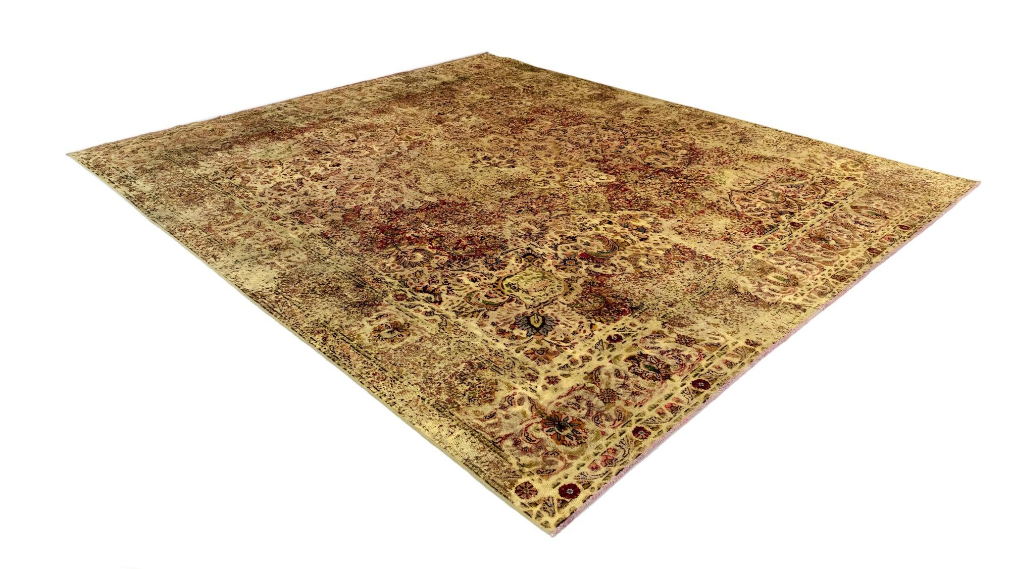 9' 9 x 11' 4 Vintage Royal Wool Square Rug