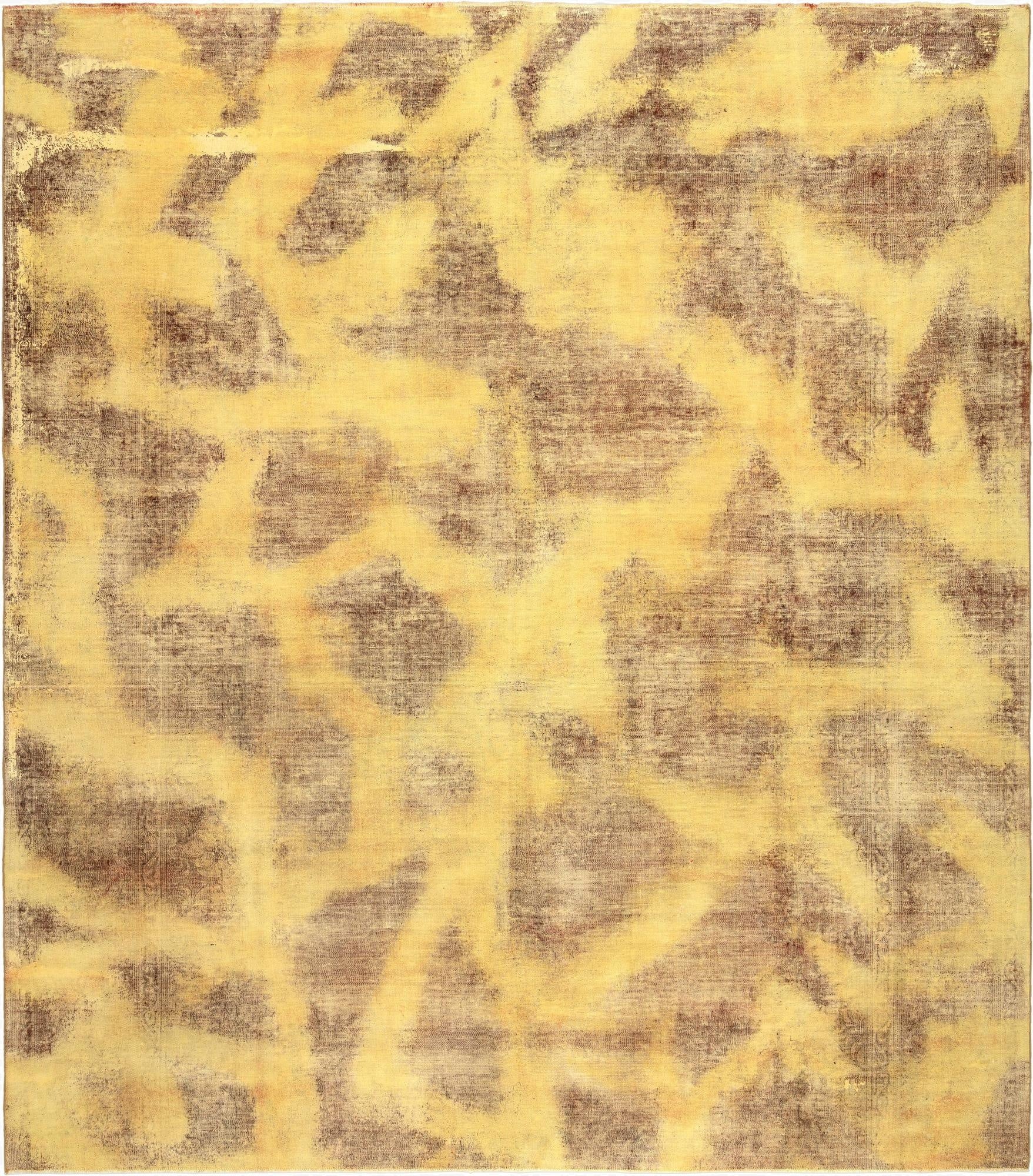 9' 7 x 10' 10 Vintage Royal Wool Square Rug