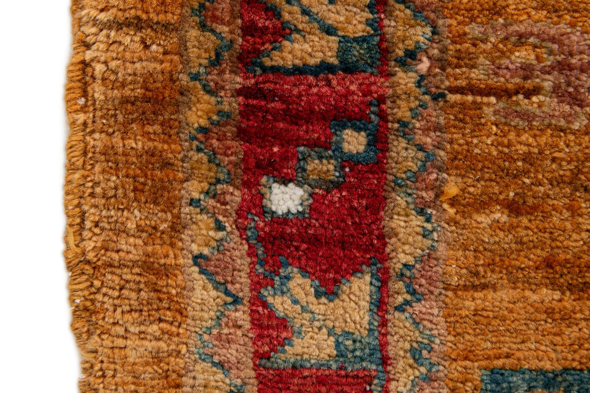 2' 8 x 3' Hand Knotted Ziegler Wool Square Rug