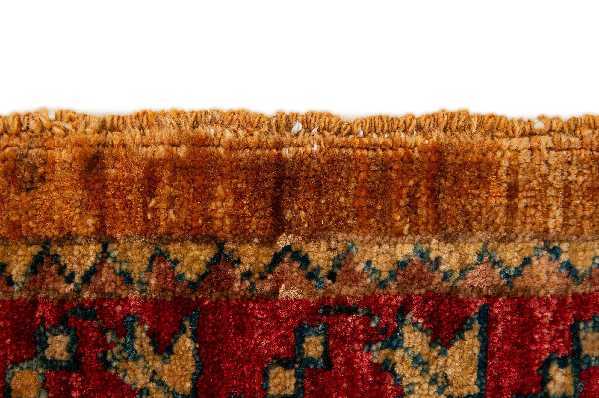 2' 8 x 3' Hand Knotted Ziegler Wool Square Rug