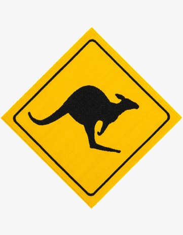 Yellow Zoey Square Rug