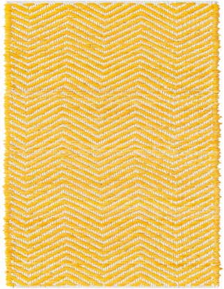 1' 2 x 8' Hand Woven Chindi Chevron Table Runner Rug
